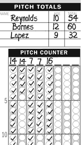Little League Scorebook